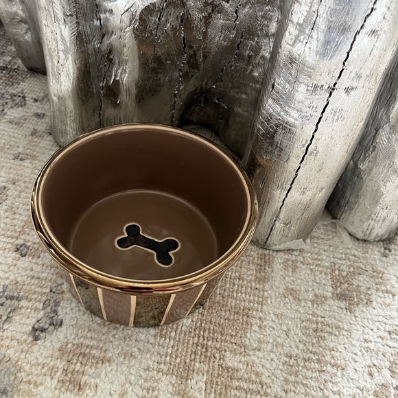 Vintage rare PETRAGEUS DESIGNS EXCLUSIVE hand crafted stone wear 🐶 bowl - Picture 15 of 17